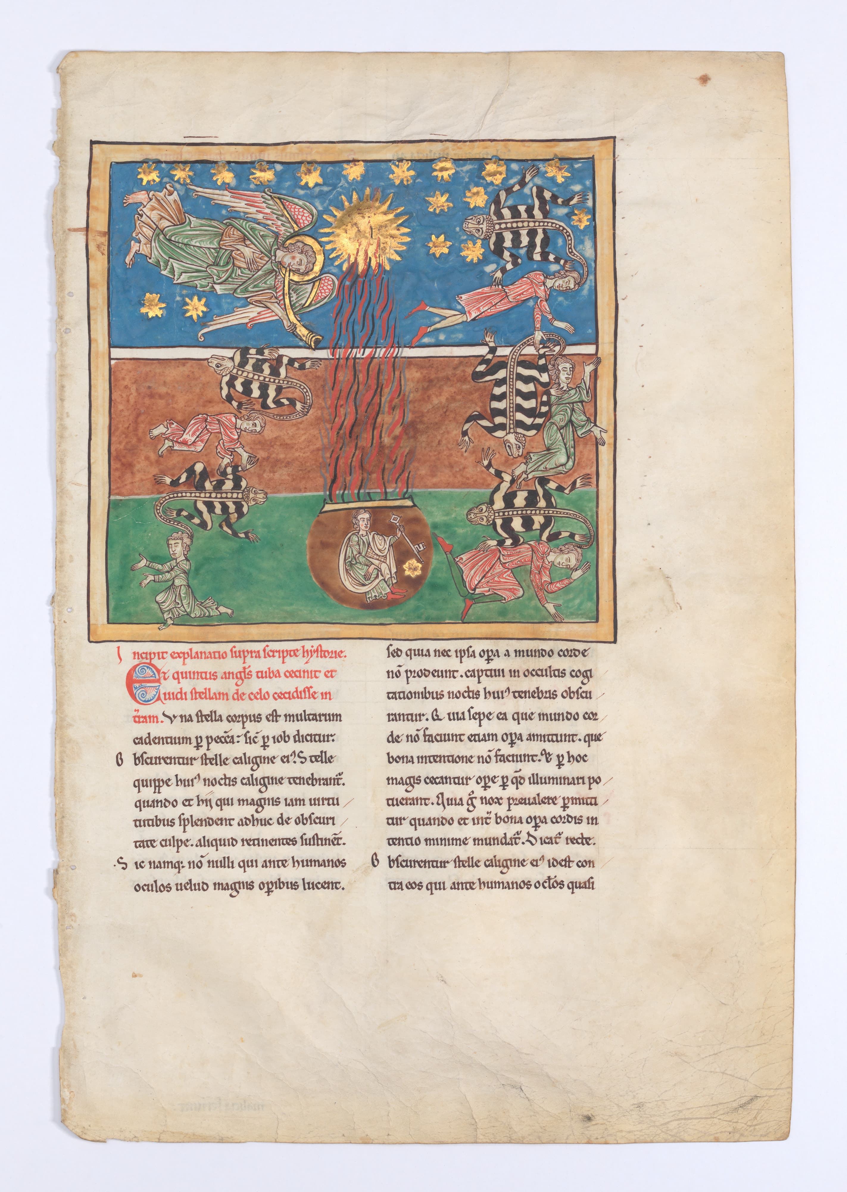 Leaf from a Beatus Manuscript