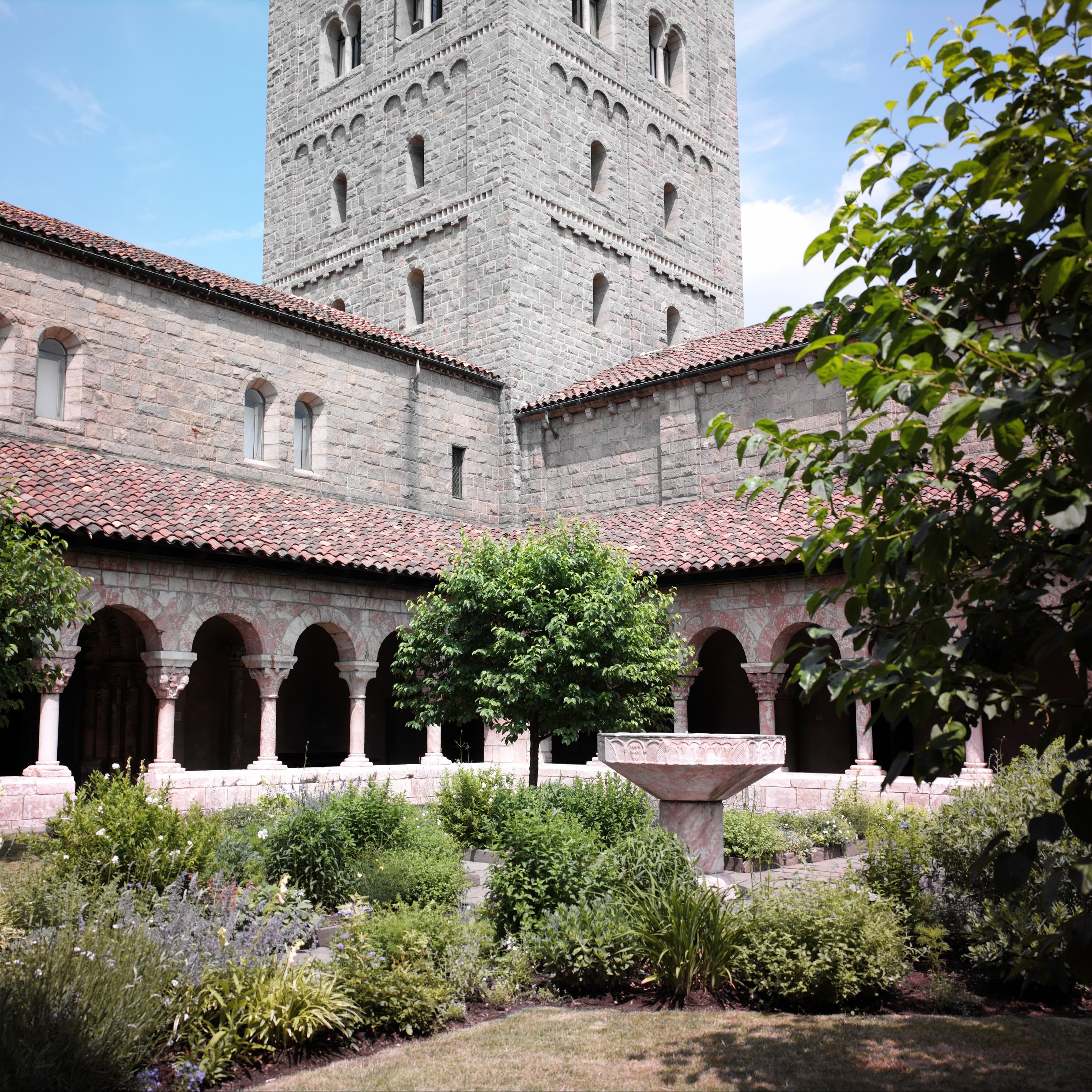 Cuxa Cloister interior