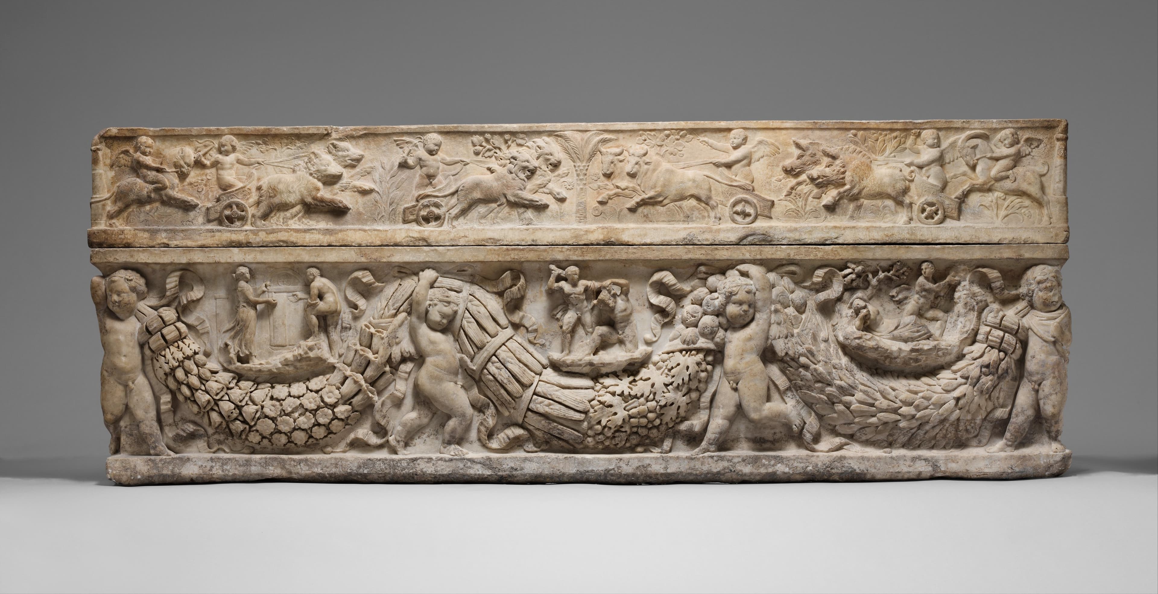 Sarcophagus with Theseus and Ariadne